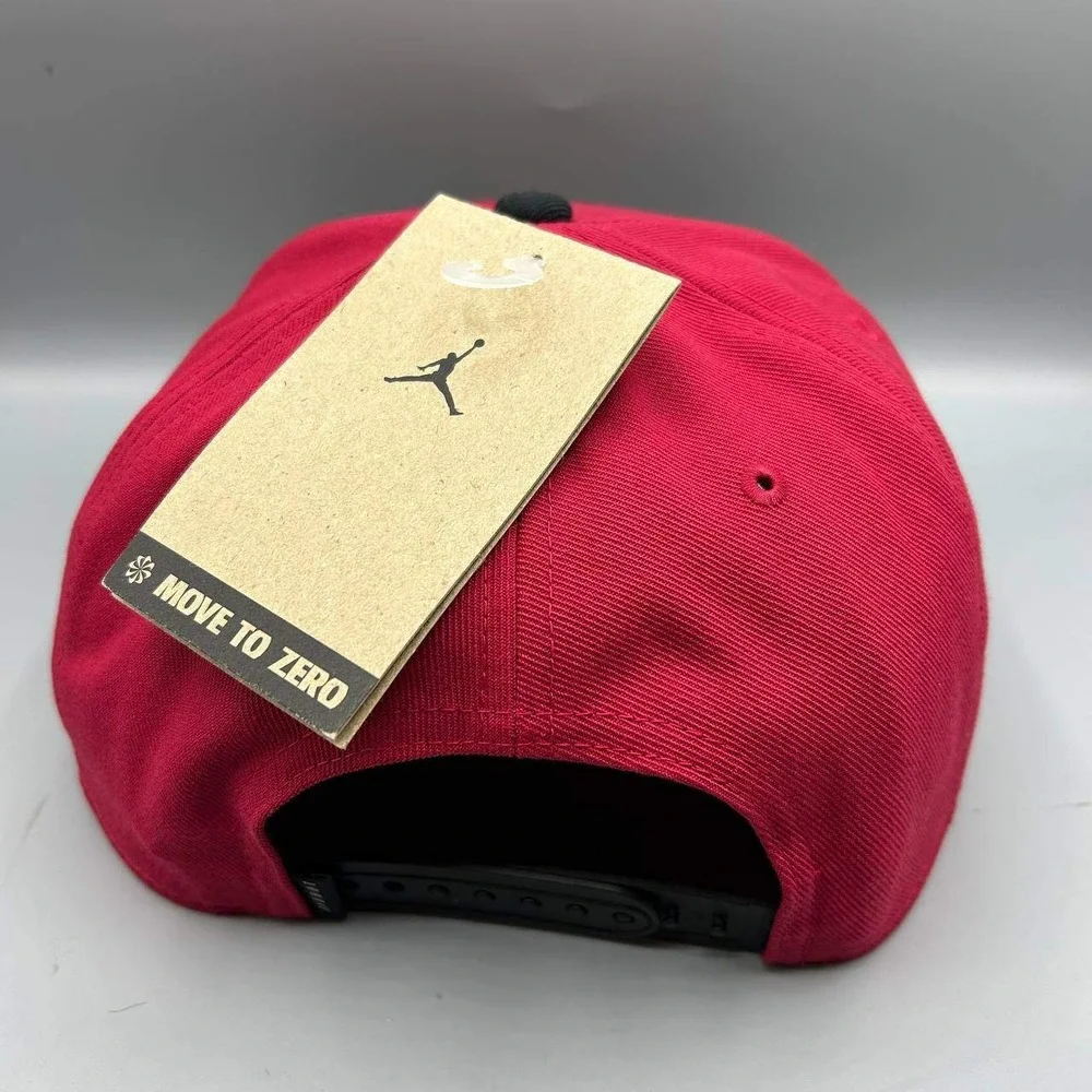 Air Jordan 23 Hat Men M-L Red Embroidered Jumpman‎ Snap Back Pro Cap New